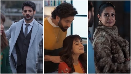 Stills from the trailer of Zee5 series Never Kiss Your Best Friend.