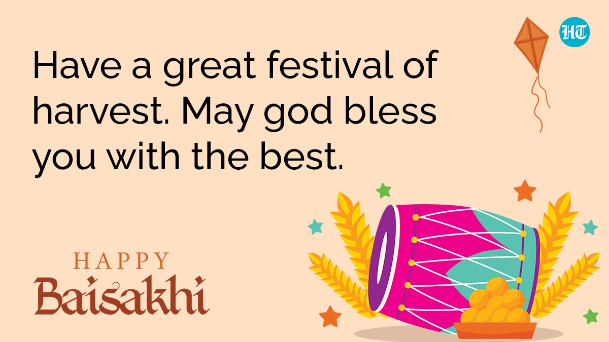“Have a great festival of harvest. May god bless you with the best.” “Have a great festival of harvest. May god bless you with the best.”
