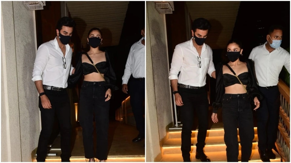 Alia Bhatt keeps it simple in white while Ranbir Kapoor rocks a Rs 1 lakh  Dior shirt for their date night