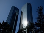 FILE PHOTO: The headquarters of Germany's Deutsche Bank are pictured in Frankfurt, Germany.