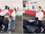Hyun Bin and Son Ye-jin arrived in Los Angeles for their honeymoon.