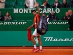 Serbia's Novak Djokovic leaves the court after losing to Spain's Alejandro Davidovich Fokina