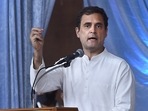 Congress leader Rahul Gandhi.(PTI) Congress leader Rahul Gandhi.(PTI)