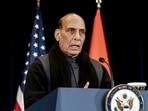Defense Minister Rajnath Singh. Defense Minister Rajnath Singh.