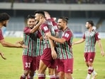 ATK Mohun Bagan moved closer to AFC Cup group stage qualification with an emphatic 5-0 win over Blue Star SC. (ATKMB) ATK Mohun Bagan moved closer to AFC Cup group stage qualification with an emphatic 5-0 win over Blue Star SC. (ATKMB)