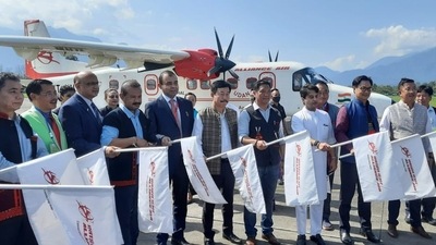 “This will connect the airstrips of Arunachal Pradesh with Assam, and soon with other regions. Indeed, a new chapter in India’s “Look East” policy!,” Jyotiraditya Scindia wrote in another tweet. (Twitter/@JM_Scindia) “This will connect the airstrips of Arunachal Pradesh with Assam, and soon with other regions. Indeed, a new chapter in India’s “Look East” policy!,” Jyotiraditya Scindia wrote in another tweet. (Twitter/@JM_Scindia)