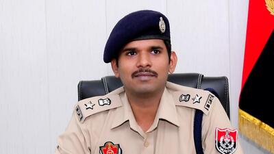 Ravi Kumar, a 2016-batch IPS officer, who has replaced J Elanchezhian as Khanna senior superintendent of police (SSP). (HT Photo) Ravi Kumar, a 2016-batch IPS officer, who has replaced J Elanchezhian as Khanna senior superintendent of police (SSP). (HT Photo)