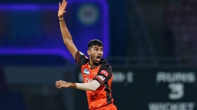 SunRisers Hyderabad's Washington Sundar (ANI) SunRisers Hyderabad's Washington Sundar (ANI)