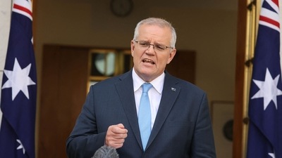 Australia's Prime Minister Scott Morrison. (AFP)