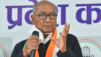  Congress leader Digvijaya Singh. (PTI) Congress leader Digvijaya Singh. (PTI)