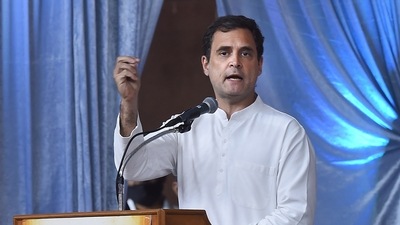 Congress leader Rahul Gandhi. (PTI)