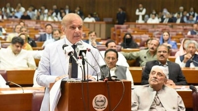 Pakistan prime minister Shehbaz Sharif (Reuters)