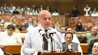 Pakistan prime minister Shehbaz Sharif (Reuters)