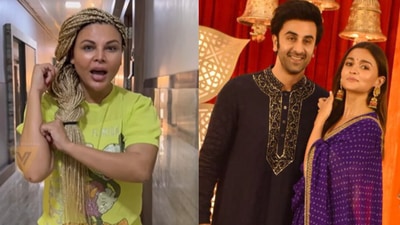 Rakhi Sawant on Alia Bhatt-Ranbir Kapoor's wedding. Rakhi Sawant on Alia Bhatt-Ranbir Kapoor's wedding.