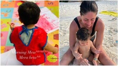 Kareena Kapoor has shared a photo of her son Jehangir Ali Khan.