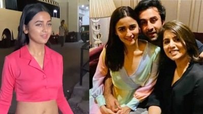 Tejasswi Prakash asked the paparazzi about why they have been asking Neetu Kapoor too many questions about Alia Bhatt and Ranbir Kapoor wedding.&nbsp;