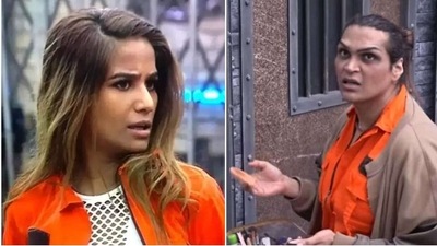 Saisha Shinde and Poonam Pandey were both upset with their friends Munawar Faruqui and Anjali Arora. Saisha Shinde and Poonam Pandey were both upset with their friends Munawar Faruqui and Anjali Arora. 