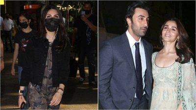 Ranbir Kapoor and Alia Bhatt are planning to tie the knot this month. Ranbir's sister Riddhima Kapoor has arrived in Mumbai for the wedding.
