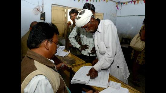 Jayashri Jadhav of the Congress is being challenged by Satyajit (Nana) Kadam of the BJP from the seat. (AFP/File Photo)