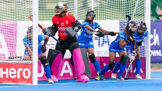 India's junior women’s hockey World Cup team (Twitter/@odisha_sports)