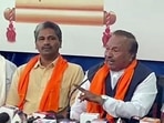 Police charged Karnataka minister KS Eshwarappa on Wednesday with abetment to suicide in connection with the death of a contractor Patil in Udupi. (ANI) Police charged Karnataka minister KS Eshwarappa on Wednesday with abetment to suicide in connection with the death of a contractor Patil in Udupi. (ANI)