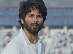 Shahid Kapoor in a still from Jersey. Shahid Kapoor in a still from Jersey.