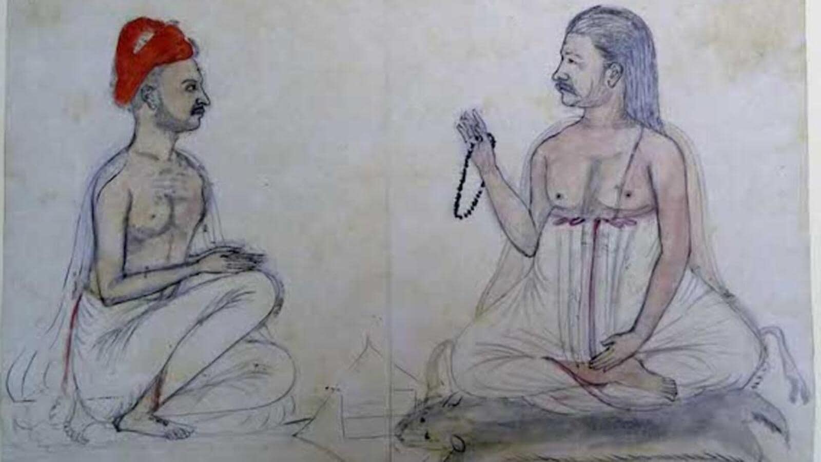 A drawing of VetalaBetal a prominent deity in prechristian Goa   rIndiaSpeaks