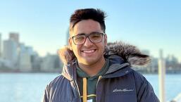 Undated image of 21-year-old Indian student Kartik Vasudev, who was shot on Thursday evening at the entrance of Sherbourne subway station, in Toronto, Canada. (PTI)