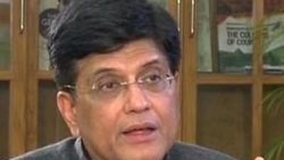 Union minister Piyush Goyal . (ANI) Union minister Piyush Goyal . (ANI)