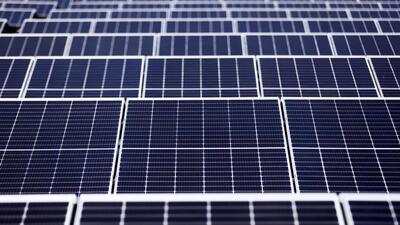 Solar panels. (REUTERS PHOTO) Solar panels. (REUTERS PHOTO)