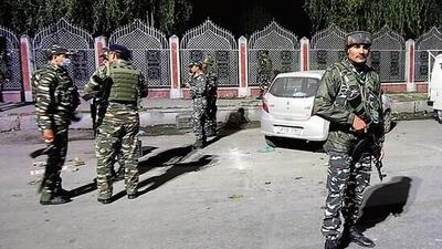 The civilian was hit in the head as suspected militants opened fire on him near his home in Kulgam district. Police said that the area was cordoned off. (File/Representational Image/Waseem Andrabi/HT)