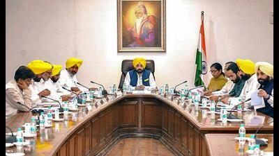 Punjab cabinet gives the approval to fill 145 posts of various categories in a bid to streamline the functioning of the Water Supply and Sanitation Department and provide better rural water supply to people across the state, in Chandigarh on Wednesday (ANI) Punjab cabinet gives the approval to fill 145 posts of various categories in a bid to streamline the functioning of the Water Supply and Sanitation Department and provide better rural water supply to people across the state, in Chandigarh on Wednesday (ANI)