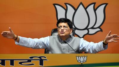 Union commerce and industry minister Piyush Goyal, addressing media person at the BJP headquarters in New Delhi on Wednesday, said that global situation including the higher oil prices and the Russia-Ukraine conflict is responsible for the price rise. (ANI Photo) Union commerce and industry minister Piyush Goyal, addressing media person at the BJP headquarters in New Delhi on Wednesday, said that global situation including the higher oil prices and the Russia-Ukraine conflict is responsible for the price rise. (ANI Photo)
