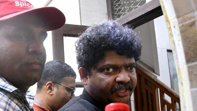 The police arrested Sadavarte for allegedly instigating the workers to break into Pawar’s house (HT PHOTO) The police arrested Sadavarte for allegedly instigating the workers to break into Pawar’s house (HT PHOTO)