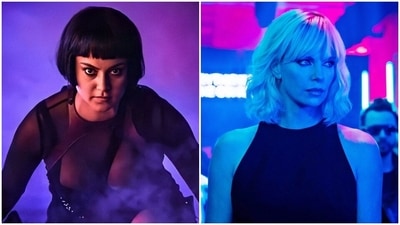 Kangana Ranaut plays an assassin in Dhaakad; as did Charlize Theron in Atomic Blonde. Kangana Ranaut plays an assassin in Dhaakad; as did Charlize Theron in Atomic Blonde.