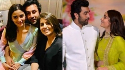 Neetu Kapoor has shared a video of Ranbir Kapoor and Alia Bhatt. The couple will soon tie the knot. Neetu Kapoor has shared a video of Ranbir Kapoor and Alia Bhatt. The couple will soon tie the knot.