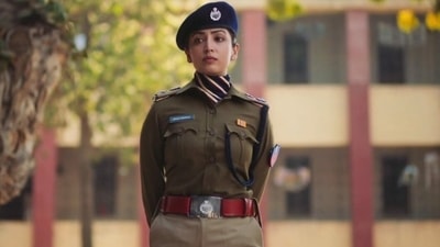 Yami Gautam plays an IPS officer in her recent release Dasvi. Yami Gautam plays an IPS officer in her recent release Dasvi.