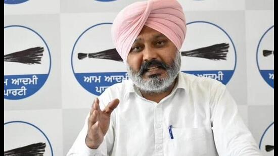 Punjab finance minister Harpal Singh Cheema.