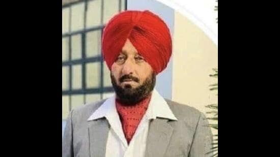 Basketball coach Devinderpal Singh Dhindsa (HT Photo)