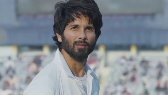 Shahid Kapoor in a still from Jersey.