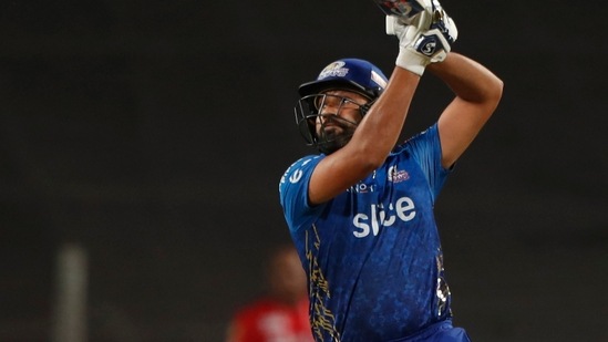 Rohit fell after scoring 28 against PBKS (PTI)
