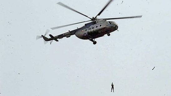 IAF's 32-hour-long rescue operation eventually brought down 60 people to safety, in Deoghar, Jharkhand, on Tuesday.