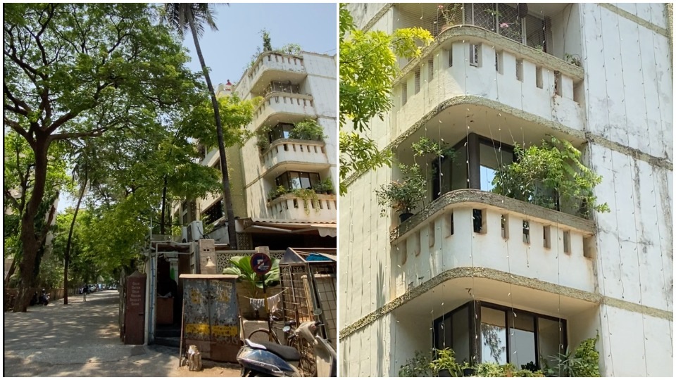 Alia Bhatt's house covered in lights.