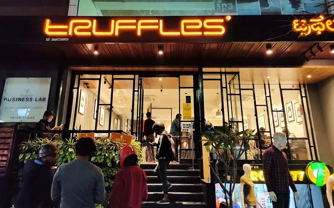 Truffles is called Bengaluru's burger delight with the cafe serving 30 varieties of burgers. Credits : Nicelocal