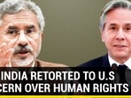 HOW INDIA RETORTED TO U.S CONCERN OVER HUMAN RIGHTS HOW INDIA RETORTED TO U.S CONCERN OVER HUMAN RIGHTS