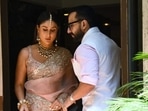 Saif Ali Khan and Kareena Kapoor at Soha Ali Khan-Kunal Kemmu wedding in 2015 (left) and at Ranbir Kapoor-Alia Bhatt wedding on Thursday. Saif Ali Khan and Kareena Kapoor at Soha Ali Khan-Kunal Kemmu wedding in 2015 (left) and at Ranbir Kapoor-Alia Bhatt wedding on Thursday. 