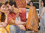 Karisma Kapoor, Riddhima Kapoor attended Alia Bhatt and Ranbir Kapoor's mehendi ceremony on Wednesday. Karisma Kapoor, Riddhima Kapoor attended Alia Bhatt and Ranbir Kapoor's mehendi ceremony on Wednesday.