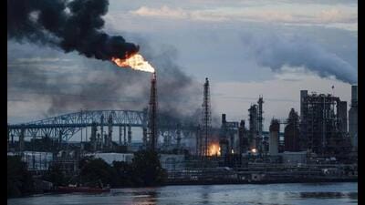 Five Indian-origin men were among 12 persons charged on Thursday for taking bribes in the USD 94.52 million fuel heist reported in Singapore’s Pulau island refinery in 2017.