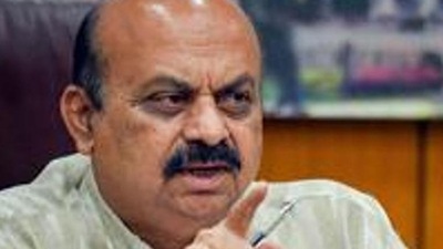 Karnataka chief minister Basavaraj Bommai dismissed protest by the Congress. (HT_PRINT) Karnataka chief minister Basavaraj Bommai dismissed protest by the Congress. (HT_PRINT)