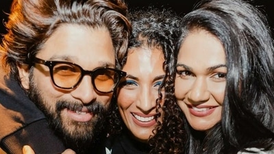 Allu Arjun was recently in Europe, celebrating his birthday with wife Sneha Reddy and friends.